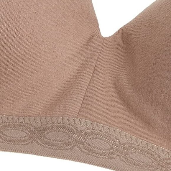 **Warner's** Women's Blissful Benefits Back-Smoothing Comfort Wireless T-Shirt - Picture 3 of 11